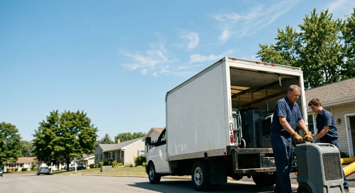 Water Damage Cleanup in Rushville, IL near me